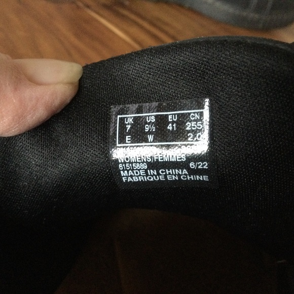 ✔️ Clarks Caroline Cove Black Leather Slip On Comfort Shoes size 9.5 W - Picture 6 of 7